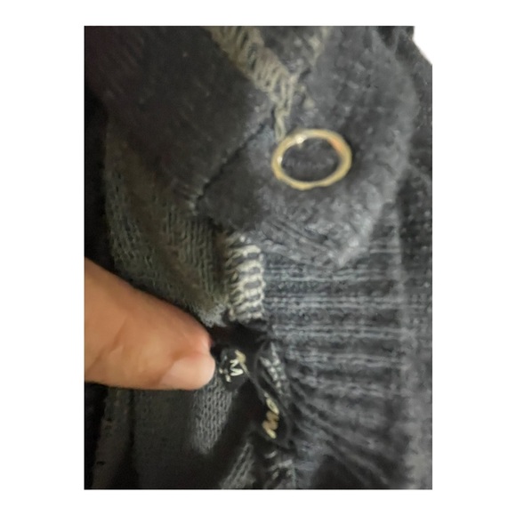 Monrow short sleeve drawstring waist jogger cuff jumpsuit dark grey size medium - Picture 7 of 11